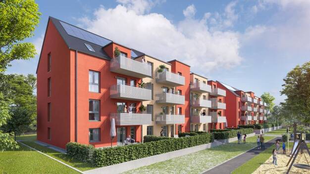Wohnung zur Miete - Erstbezug 841 € 2 Zimmer 73,1 m² Dachgeschoss, 2. Geschoss In der Esche 23 Brechten - Süd Dortmund 44339
