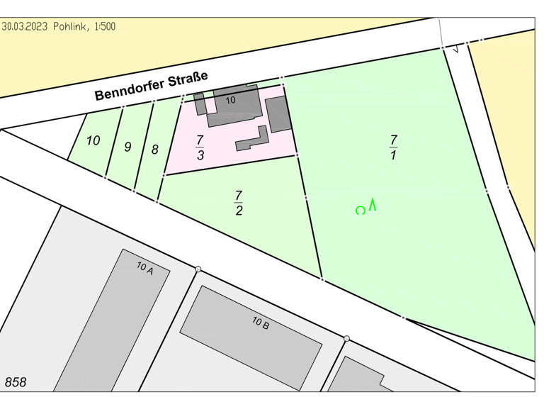 Grundstück zum Kauf 110.000 € 600 m² Grundstück Benndorfer Straße 10 Dieskau Kabelsketal 06184