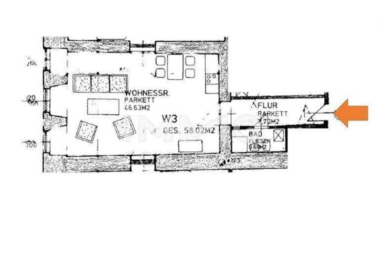 Loft zur Miete 487 € 1 Zimmer 58 m² frei ab sofort Grabenhof Wels 4600
