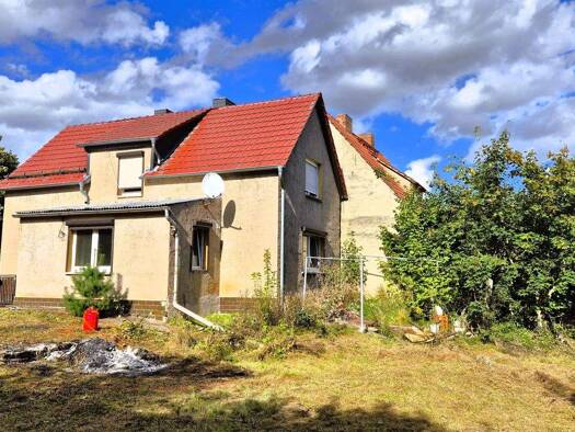 Einfamilienhaus zum Kauf 42.900 € 1 Zimmer 115 m² 955 m² Grundstück Gartenweg Agnesdorf Südharz 06536