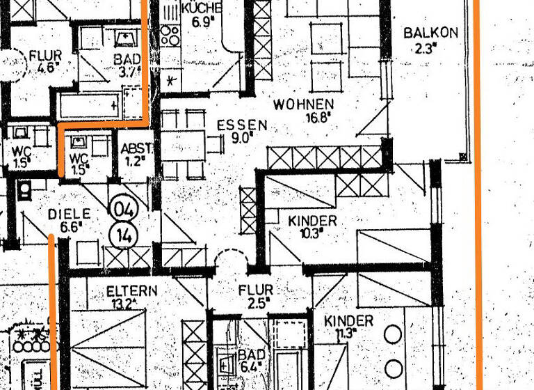 Wohnung zum Kauf 318.000 € 4 Zimmer 88 m²<br/>Wohnfläche Wangen Wangen 88239