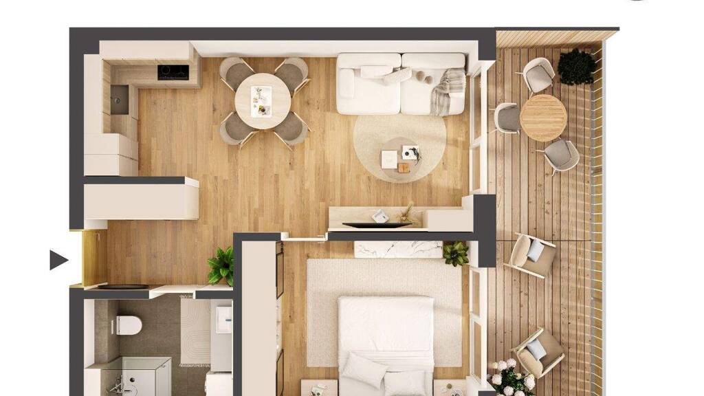 Wohnung zum Kauf - Neubau provisionsfrei 265.000 € 2 Zimmer 46,2 m² 2. Geschoss Franz-Prantl-Park 1 Jenbach 6200