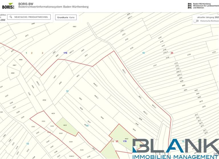 Freizeitgrundstück zum Kauf 32.000 € 1.721 m² Grundstück Ersingen Kämpfelbach / Bilfingen 75236