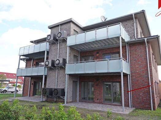 Wohnung zur Miete - Erstbezug 1.140 € 3 Zimmer 94,1 m² Wiesederfehn Wiesmoor 26639