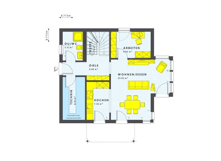 Einfamilienhaus zum Kauf provisionsfrei 266.247 € 4 Zimmer 125 m² 442 m² Grundstück Frauendorf 01945