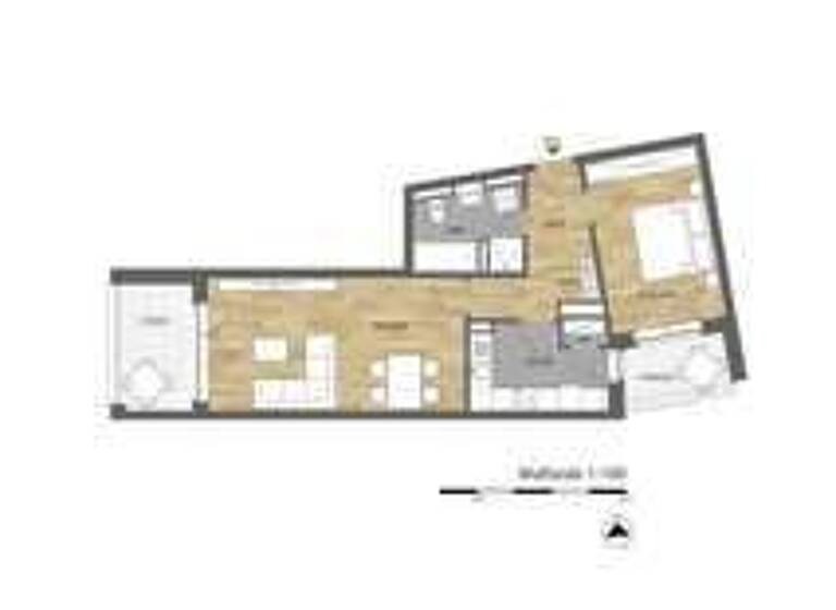 Wohnung zum Kauf provisionsfrei als Kapitalanlage geeignet 299.000 € 2 Zimmer 66,1 m² Atter Osnabrück 49090