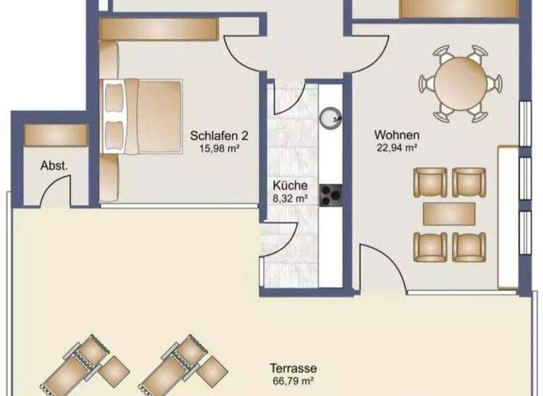 Terrassenwohnung zur Miete 1.645 € 3 Zimmer 113 m² Frauenschulstr. 42a Miesbach 83714