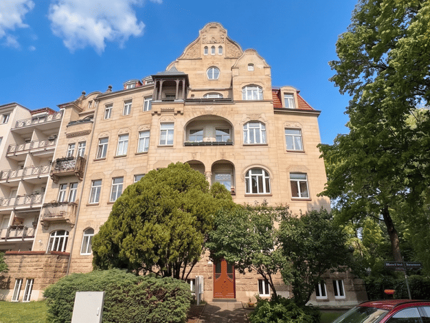 Wohnung zur Miete 756 € 2 Zimmer 54 m² 2. Geschoss frei ab sofort Münchner Platz 6 Südvorstadt-West Ortsamtsbereich Plauen 01187