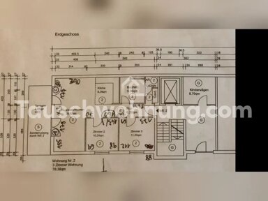 Wohnung zur Miete Tauschwohnung 1.150 € 3 Zimmer 77 m² 3. Geschoss Friedrichshain Berlin 10245