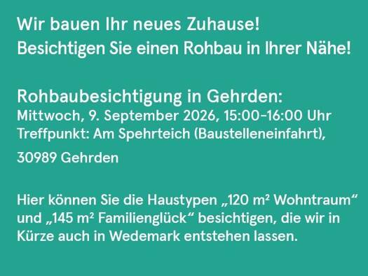 Reihenendhaus zum Kauf - Erstbezug provisionsfrei 379.990 € 3 Zimmer 120 m² 280,8 m² Grundstück frei ab 31.12.2027 Heinrich-Baumgarte-Ring 13 Mellendorf Wedemark 30900