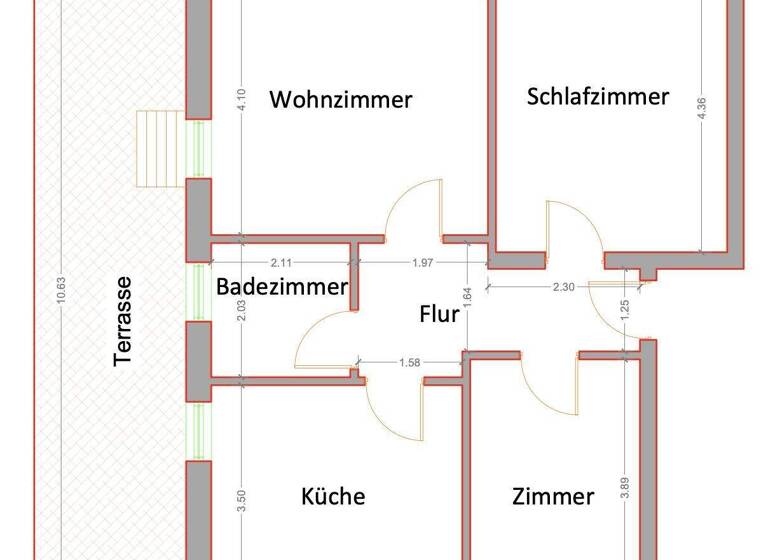 Wohnung zum Kauf 149.000 € 3 Zimmer 68 m² Grünstadt 67269