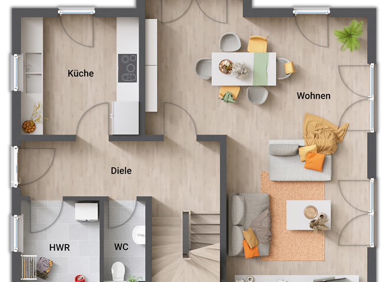 Haus zum Kauf provisionsfrei 431.850 € 5 Zimmer 121 m² 550 m² Grundstück Königsborn Unna 59425