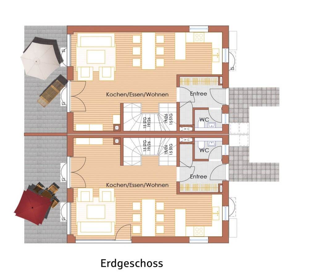 Doppelhaushälfte zum Kauf provisionsfrei 1.035.000 € 5 Zimmer 125 m²<br/>Wohnfläche 221 m²<br/>Grundstück 01.12.2025<br/>Verfügbarkeit Schondorf 86938