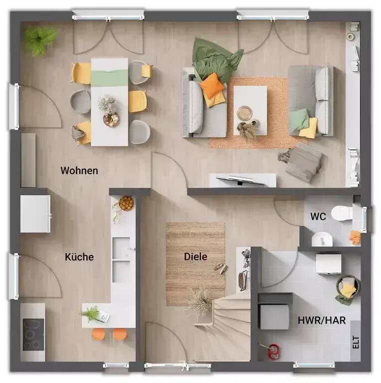 Immobilie in Emmendingen - Stadthaus Flair 124 - Lebensqualität in modernem Design - Bild 2