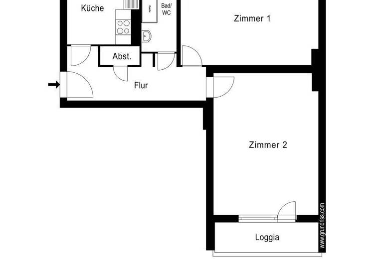 Wohnung zum Kauf 349.000 € 2 Zimmer 63,7 m² 4. Geschoss Lortzingstraße 34 Gesundbrunnen Berlin 13355