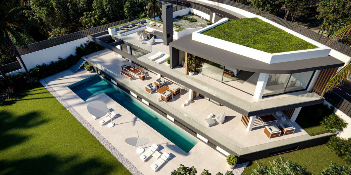 Villa zum Kauf 3.600.000 € 7 Zimmer 662 m²<br/>Wohnfläche 1.011 m²<br/>Grundstück Marbella Golden Mile 29600