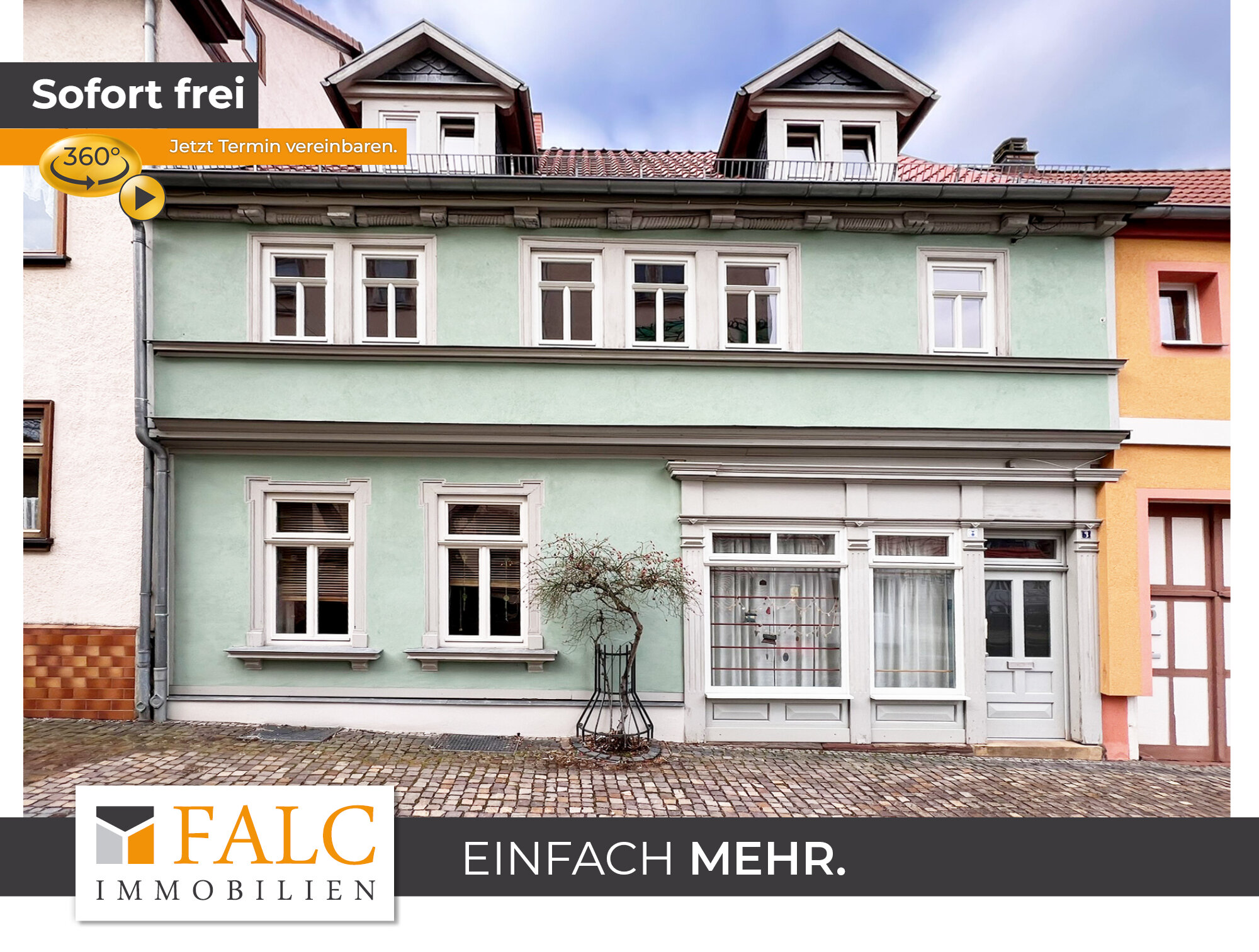 Reihenmittelhaus zum Kauf 298.000 € 7 Zimmer 275,2 m²<br/>Wohnfläche 360 m²<br/>Grundstück Friedrichroda Friedrichroda 99894