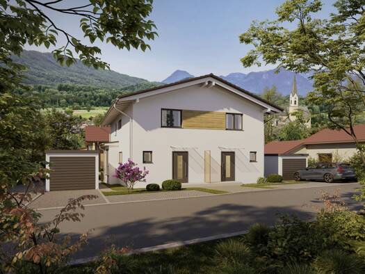 Doppelhaushälfte zum Kauf - Erstbezug 785.000 € 5 Zimmer 123 m² 214 m² Grundstück Rohrdorf Rohrdorf 83101