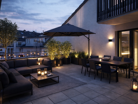 Wohnung zur Miete - Erstbezug 1.935 € 3 Zimmer 106 m² 3. Geschoss Goethestraße 38 Offenbach am Main 63067