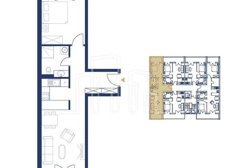 Wohnung zum Kauf 150.831 € 2 Zimmer 5. Geschoss Pale 71423