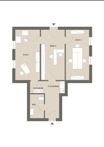 Bürofläche zur Miete provisionsfrei 180 € 8 m²<br/>Bürofläche Bremerhavener Heerstraße Burgdamm Bremen 28717