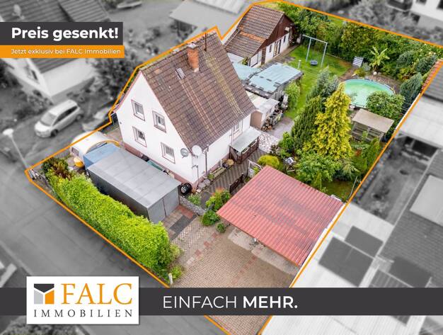 Einfamilienhaus zum Kauf 450.000 € 3 Zimmer 80 m² 735 m² Grundstück Am Reesenbüttel Grenzach-Wyhlen 79639