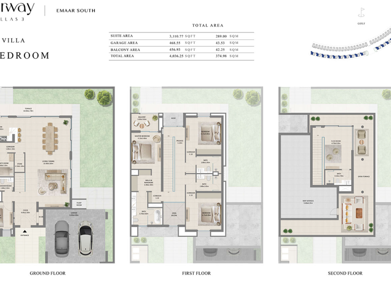 Villa zum Kauf 1.360.641 € 6 Zimmer 375 m² 375 m² Grundstück Dubai
