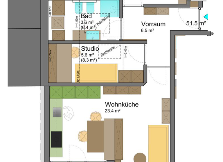Wohnung zum Kauf provisionsfrei 445.000 € 3 Zimmer 73 m² frei ab sofort Jenesien 39050