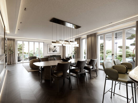 Penthouse zum Kauf - Neubau provisionsfrei 4.750.000 € 3 Zimmer 196 m² Bogenhausen München 81925