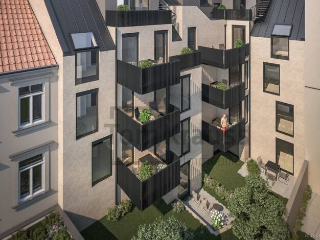 Terrassenwohnung zum Kauf - Erstbezug 403.000 € 2 Zimmer 56,2 m² EG Wien 1180