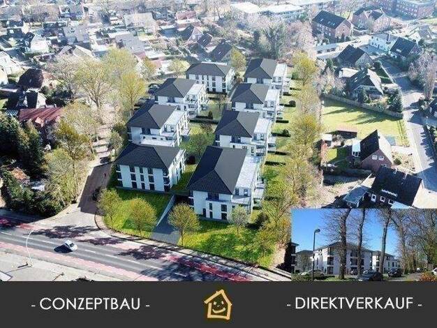 Wohnung zum Kauf - Erstbezug provisionsfrei 489.852 € 4 Zimmer 121 m² Gerbertstraße Lingen Lingen (Ems) 49809