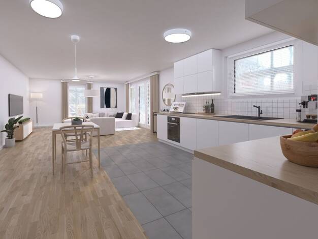 Wohnung zum Kauf - Neubau provisionsfrei 549.000 € 4 Zimmer 102,8 m² 1. Geschoss Seehaldeweg 6 Winnenden 71364