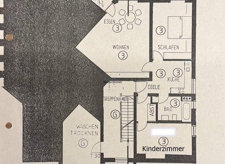 Wohnung zum Kauf 239.900 € 3 Zimmer 75 m² EG Stegaurach 96135