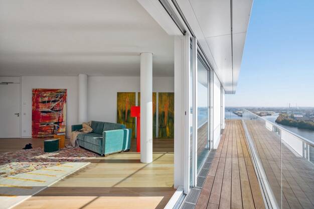 Wohnung zum Kauf - Neubau 6.600.000 € 4 Zimmer 300,2 m² 15. Geschoss HafenCity Hamburg, HafenCity 20457
