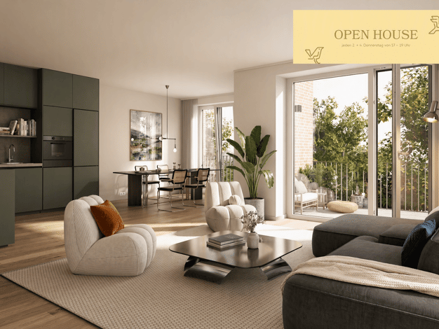 Wohnung zum Kauf - Neubau 899.000 € 3,5 Zimmer 89,3 m² 1. Geschoss Hohenzollernring 125 Ottensen Altona 22763