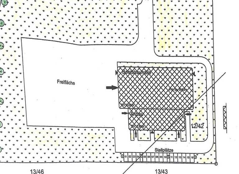 Lagerhalle zum Kauf 165.000 € 1.258 m² Lagerfläche Stavenhagen, Reuterstadt Stavenhagen OT Basepohl 17153