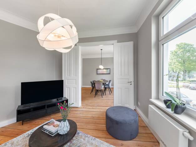 Wohnung zur Miete Wohnen auf Zeit 2.300 € 3 Zimmer 71 m² frei ab 01.04.2026 Groß Borstel Hamburg 22453