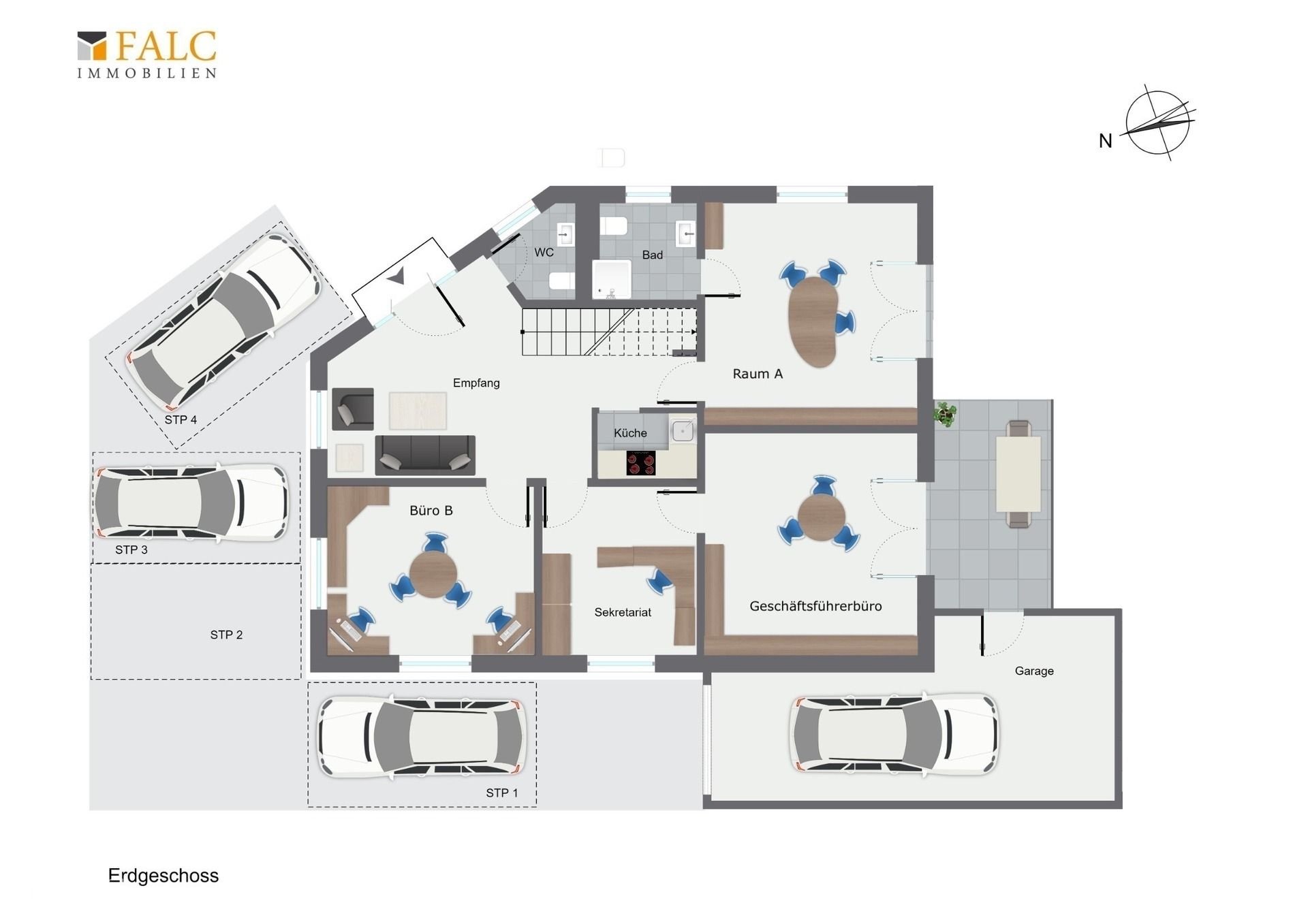 Praxis zur Miete 285 € 1 Zimmer 25,9 m²<br/>Bürofläche Stadtlohn 48703