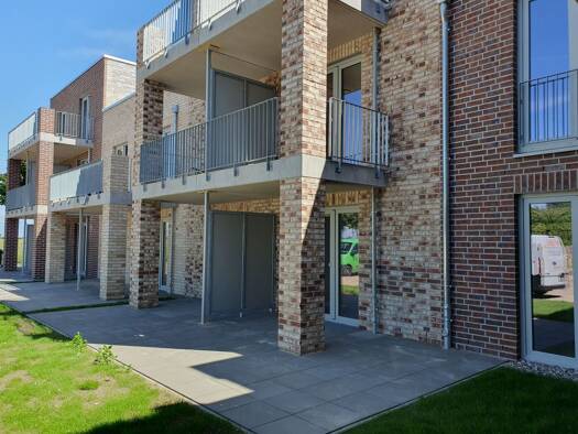 Terrassenwohnung zur Miete - Erstbezug 951 € 2 Zimmer 63,4 m² Industriestraße 13 Burg auf Fehmarn Fehmarn 23769