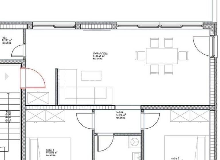 Wohnung zum Kauf 376.560 € 2 Zimmer 94 m² 2. Geschoss Vinjerac Posedarje