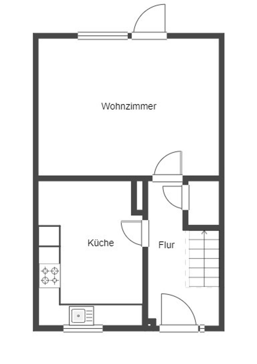 Reihenmittelhaus zum Kauf 200.000 € 3 Zimmer 87,2 m²<br/>Wohnfläche 228,2 m²<br/>Grundstück Alt-Kücknitz / Dummersdorf / Roter Hahn Lübeck 23569