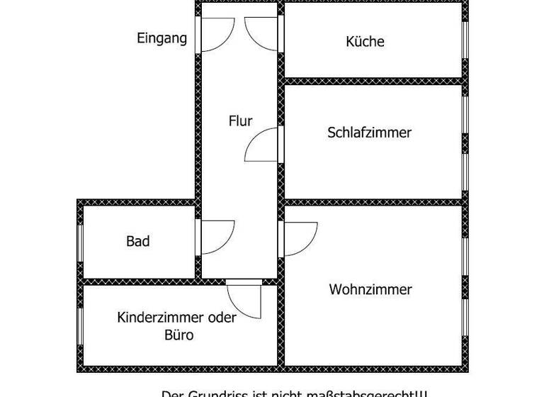 Wohnung zur Miete 660 € 3 Zimmer 76,8 m² 1. Geschoss Georg-Schumann-Str. 314 Wahren Leipzig 04159