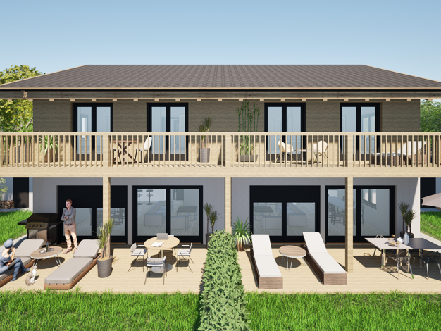 Doppelhaushälfte zum Kauf 768.890 € 4 Zimmer 130 m² 290 m² Grundstück Grassau Grassau 83224