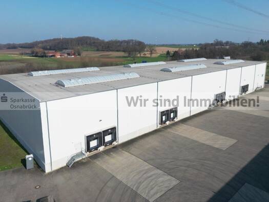 Lagerhalle zur Miete provisionsfrei 2.000 m² Lagerfläche Osterberg Lotte 49504