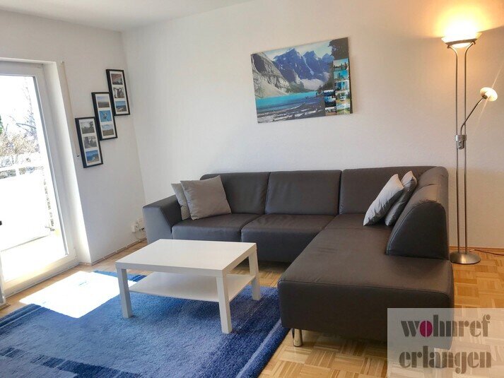 Wohnung zur Miete Wohnen auf Zeit 1.150 € 2 Zimmer 58 m²<br/>Wohnfläche 01.10.2024<br/>Verfügbarkeit Sieglitzhof Erlangen 91054