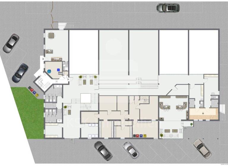 Gewerbeobjekt zum Kauf als Kapitalanlage geeignet 799.000 € 15 Zimmer 1.844,5 m² 2.202 m² Grundstück Lechenich Erftstadt / Lechenich 50374