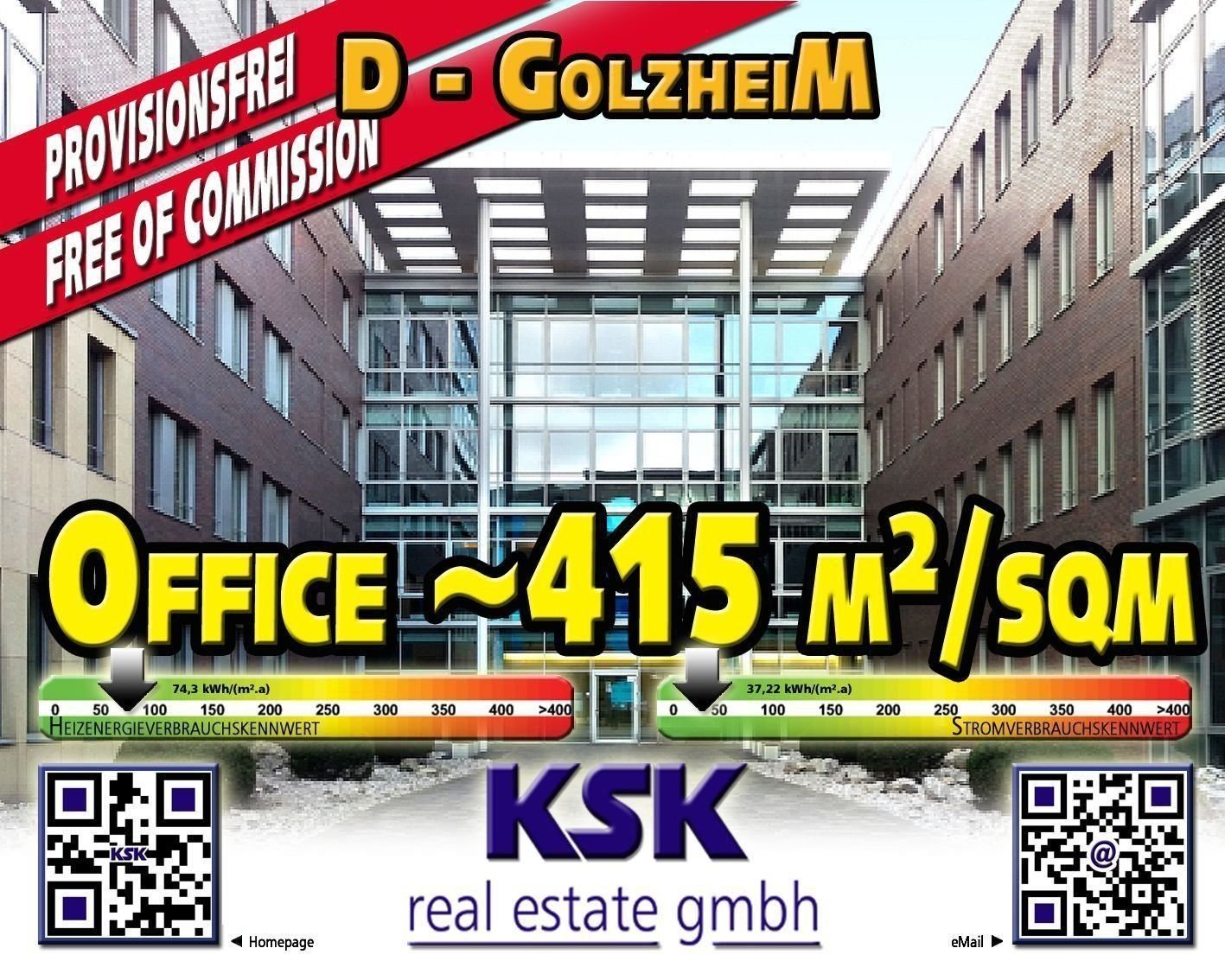 Bürogebäude zur Miete provisionsfrei 16,50 € 415,2 m²<br/>Bürofläche von 242,9 m² bis 415,2 m²<br/>Teilbarkeit Golzheim Düsseldorf 40474