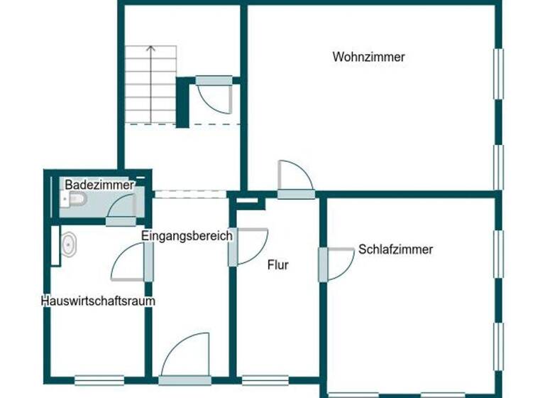 Reihenmittelhaus zum Kauf 55.000 € 8 Zimmer 207,8 m² 130,2 m² Grundstück Hainichen 09661