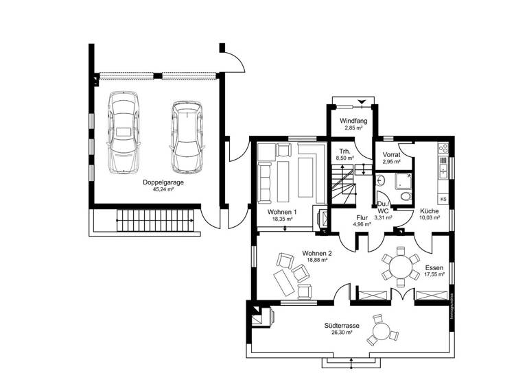 Einfamilienhaus zum Kauf 1.890.000 € 8 Zimmer 285 m² 2.000,5 m² Grundstück Gröbenzell 82194