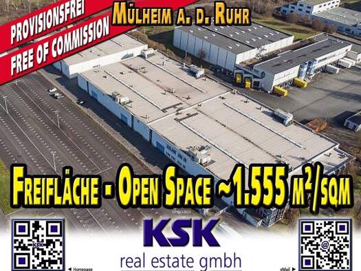 Freifläche zur Miete provisionsfrei 1.555 m² Lagerfläche Speldorf Mülheim an der Ruhr 45478
